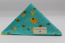 Load image into Gallery viewer, Busy Bee Tie-On Bandana